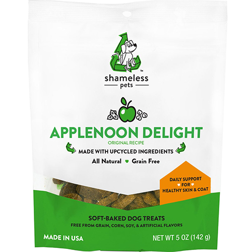 SHAMELESS PETS - SOFT BAKED DOG TREATS - (Applenoon Delight Recipe) - 5oz