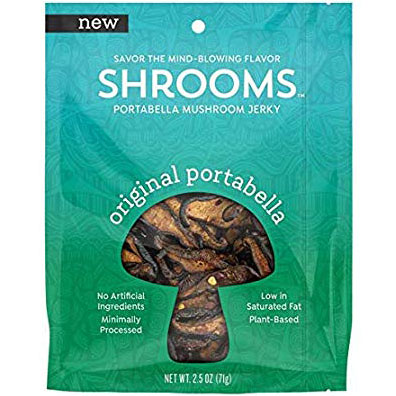 SHROOMS - PORTABELLA MUSHROOM JERKY (Original) - 2oz