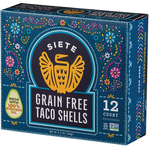 SIETE - GRAIN FREE TACO SHELLS - 5.5oz