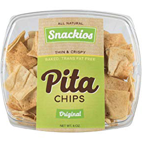 SNACKIOS - PITA CHIPS - (Original) - 6oz