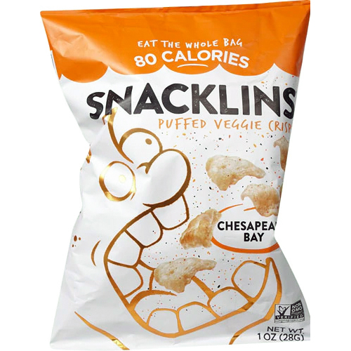 SNACKLINS - PUFFED CHIPS - (Chesapeake Bay) - 1oz