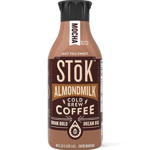 STOK - ALMOND MILK COLD BREW COFFEE - (Mocha) - 48oz