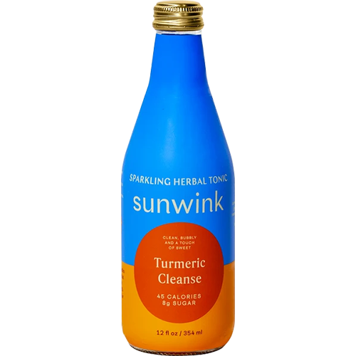 SUNWINK - SPARKLING HERBAL TONIC (Turmeric Cleanse) - 12oz