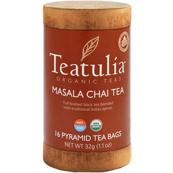 TEATULIA - ORGANIC TEAS - (Masala Chai) - 1.1oz