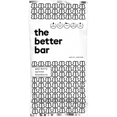 THE BETTER BAR - GOJI BERRY, QUINOA, BLUEBERRY) - 1.8oz