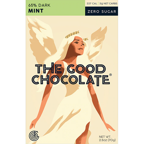 THE GOOD CHOCOLATE - (65% Mint) - 2.5oz