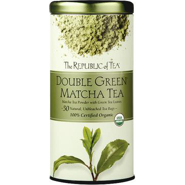 THE REPUBLIC OF TEA - DOUBLE GREEN MATCHA TEA - 36bag