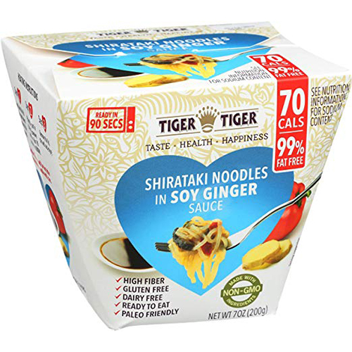 TIGER TIGER - SHIRATAKI NOODLES - (Soy Sauce) - 7oz