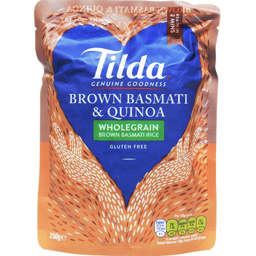 TILDA - BROWN BASMAI QUINOA & PUMPKIN SEEDS - 8.5oz