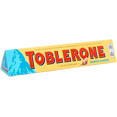 TOBLERONE - (Crunchy Almonds) - 100g