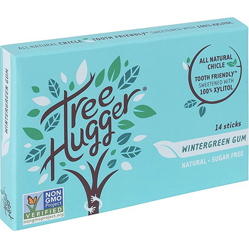 TREE HUGGER - 100% ZYLITOL GUM - (Wintermint) - 14PCS