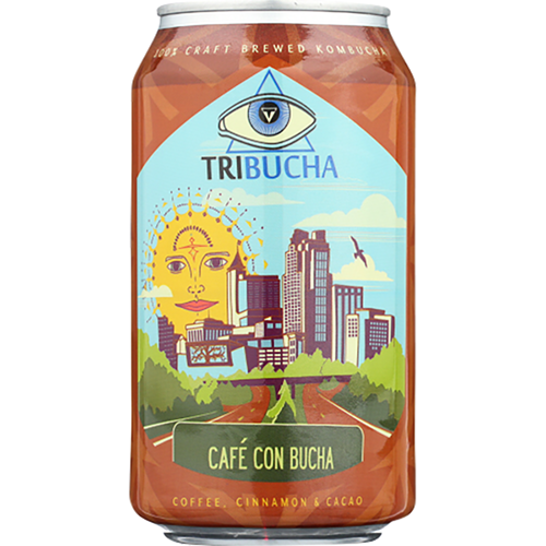 TRIBUCHA - KOMBUCHA - CAFE CON BUCHA - 12oz