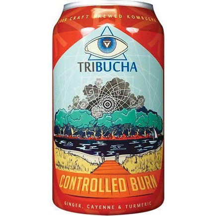 TRIBUCHA - KOMBUCHA - CONTROLLED BURN - 12oz