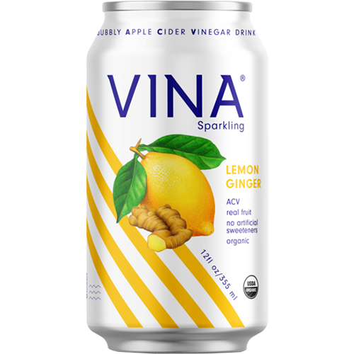 VINA - SPARKLING (Lemon Ginger) - 12oz