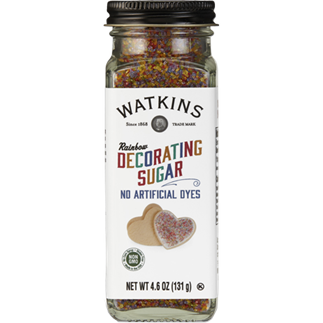 WATKINS - DECORATING SUGAR (Rainbow) - 4.6oz