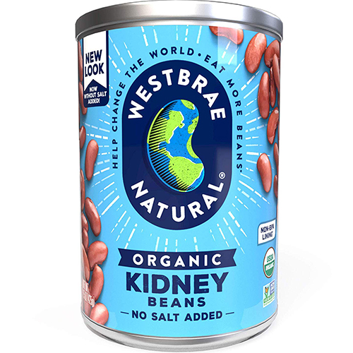 WESTBRAE NATURAL - ORGANIC KIDNEY BEANS - 15oz