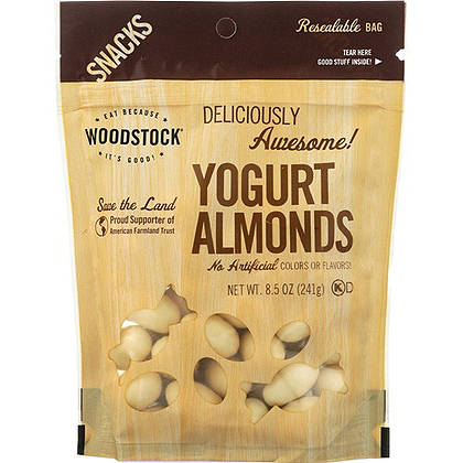 WOODSTOCK - YOGURT ALMONDS - 8.5oz