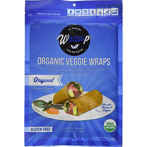 WRAWP - ORGANIC VEGGIE WRAPS - (Original) - 5.6oz